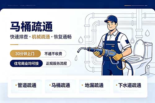 四平马桶疏通